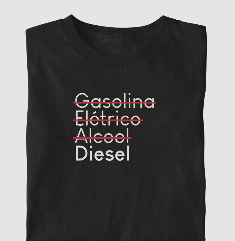 Camiseta tamanho GG