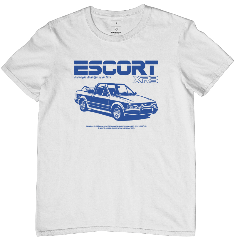 Camiseta tamanho GG